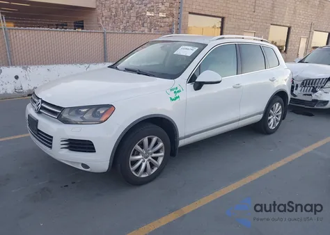 2012 Volkswagen Touareg Vr6 Sport из США, поврежденный, VIN WVGEF9BP7CD007006